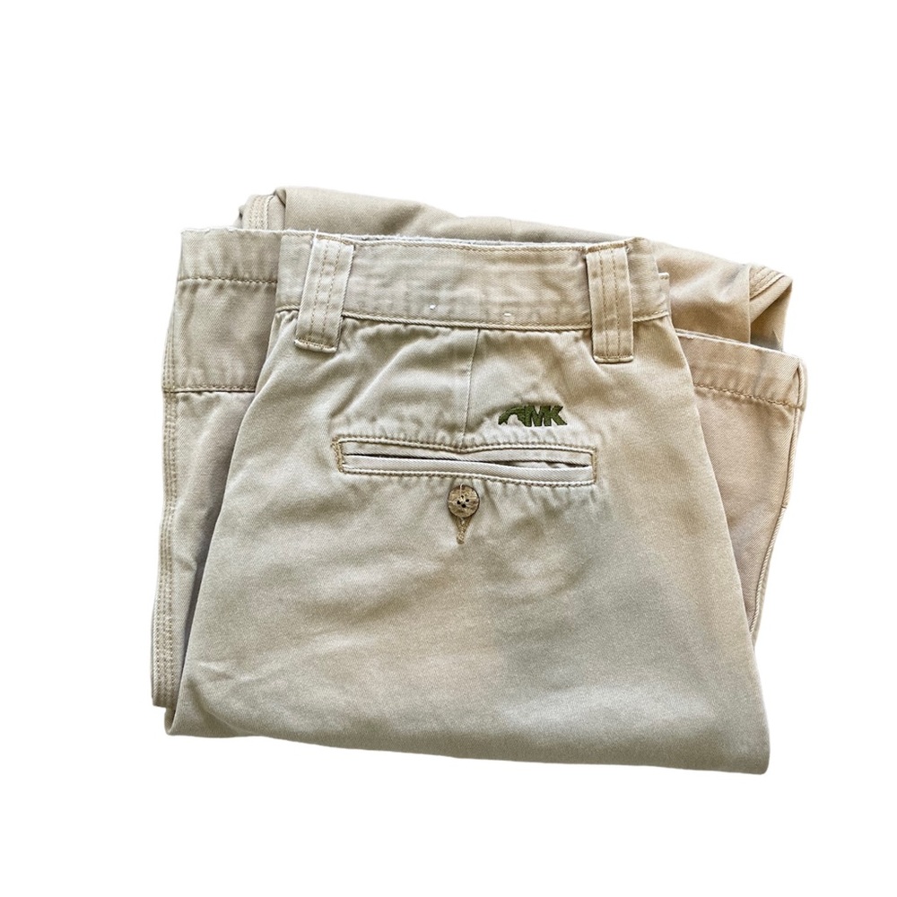 Mountain Khakis Slim Fit Light Tan Poplin Pants Size 30x30.5